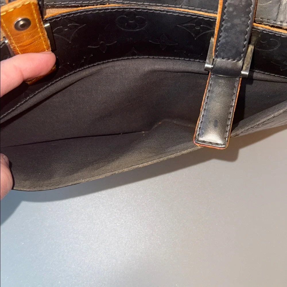 Louis Vuitton Rehab Shelton Monogram Leather Handbag matte - Picture 6 of 16